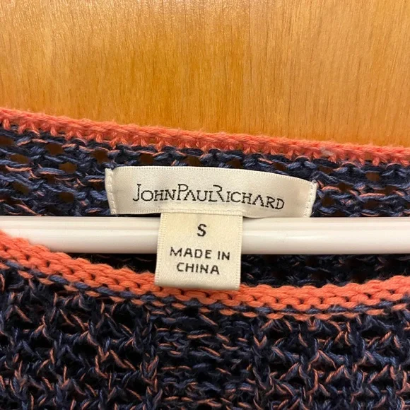 John Paul Richard Purple Knit Sweater - Picture 3 of 3